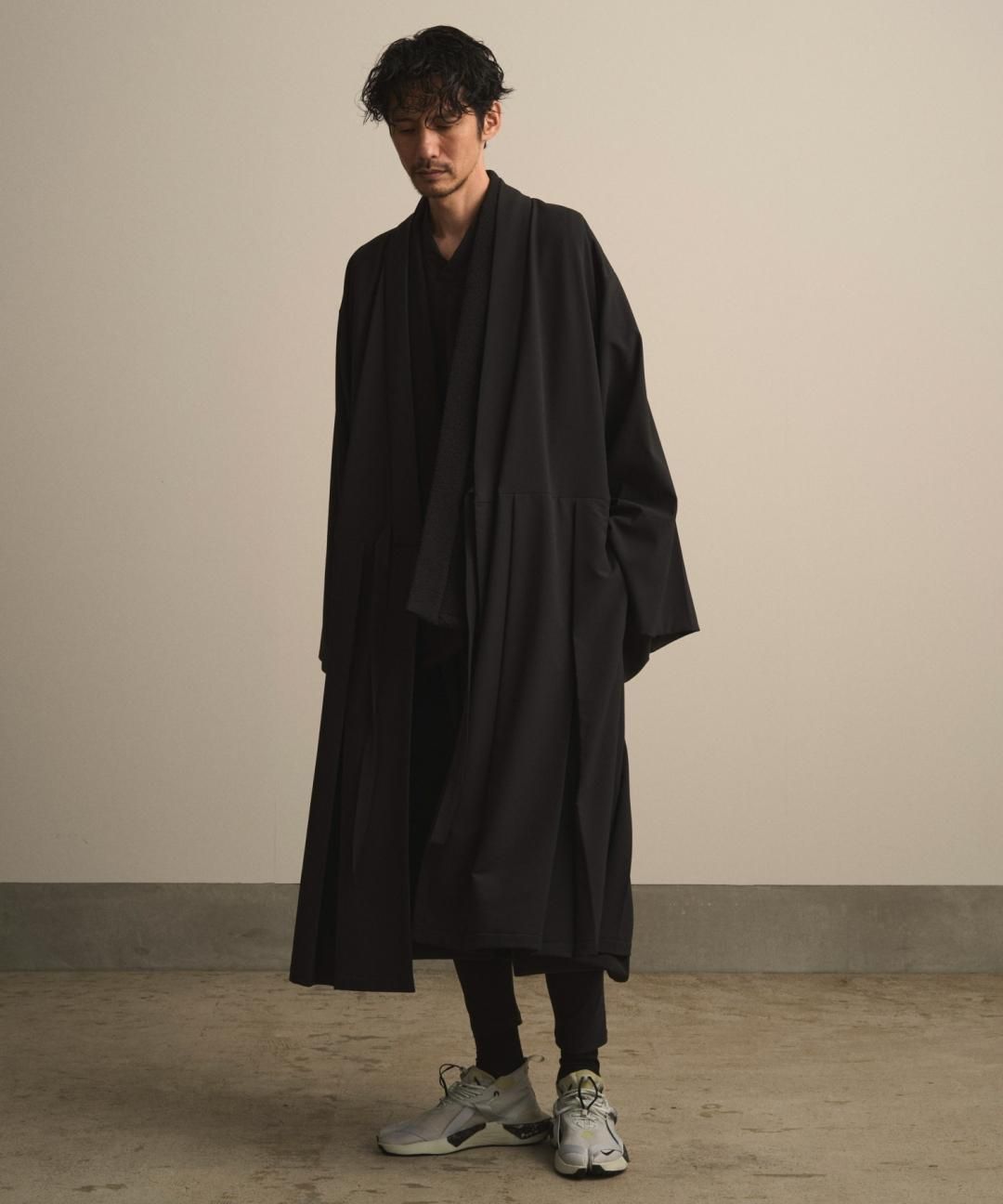 【PRE-ORDER】WAROBE / HOUI COAT TECH / BLACK photo