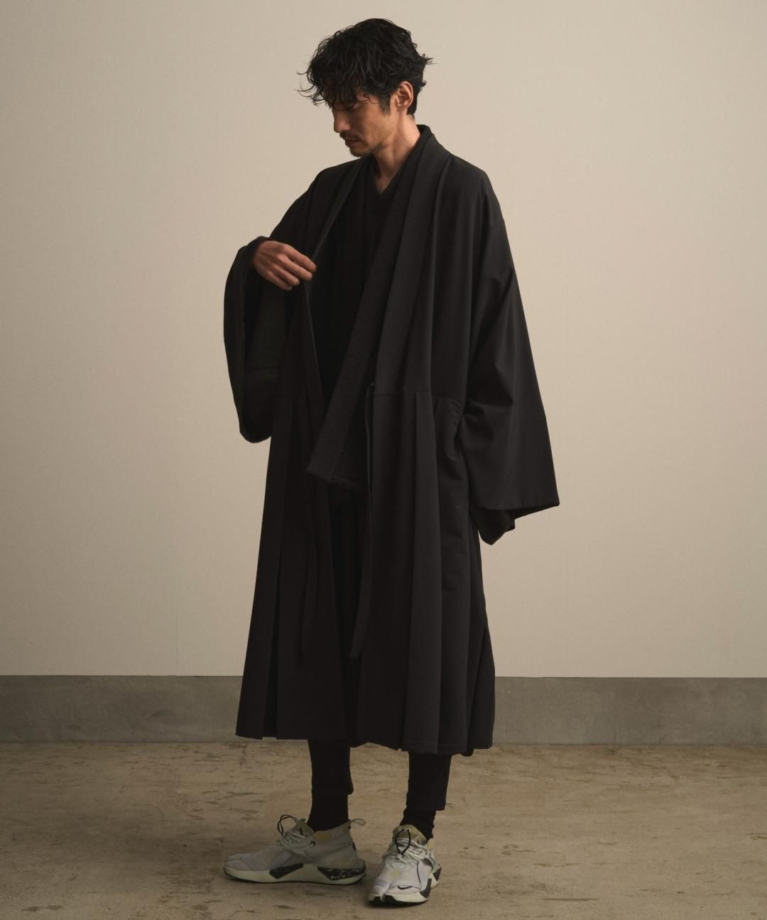 【PRE-ORDER】WAROBE / HOUI COAT TECH / BLACK photo