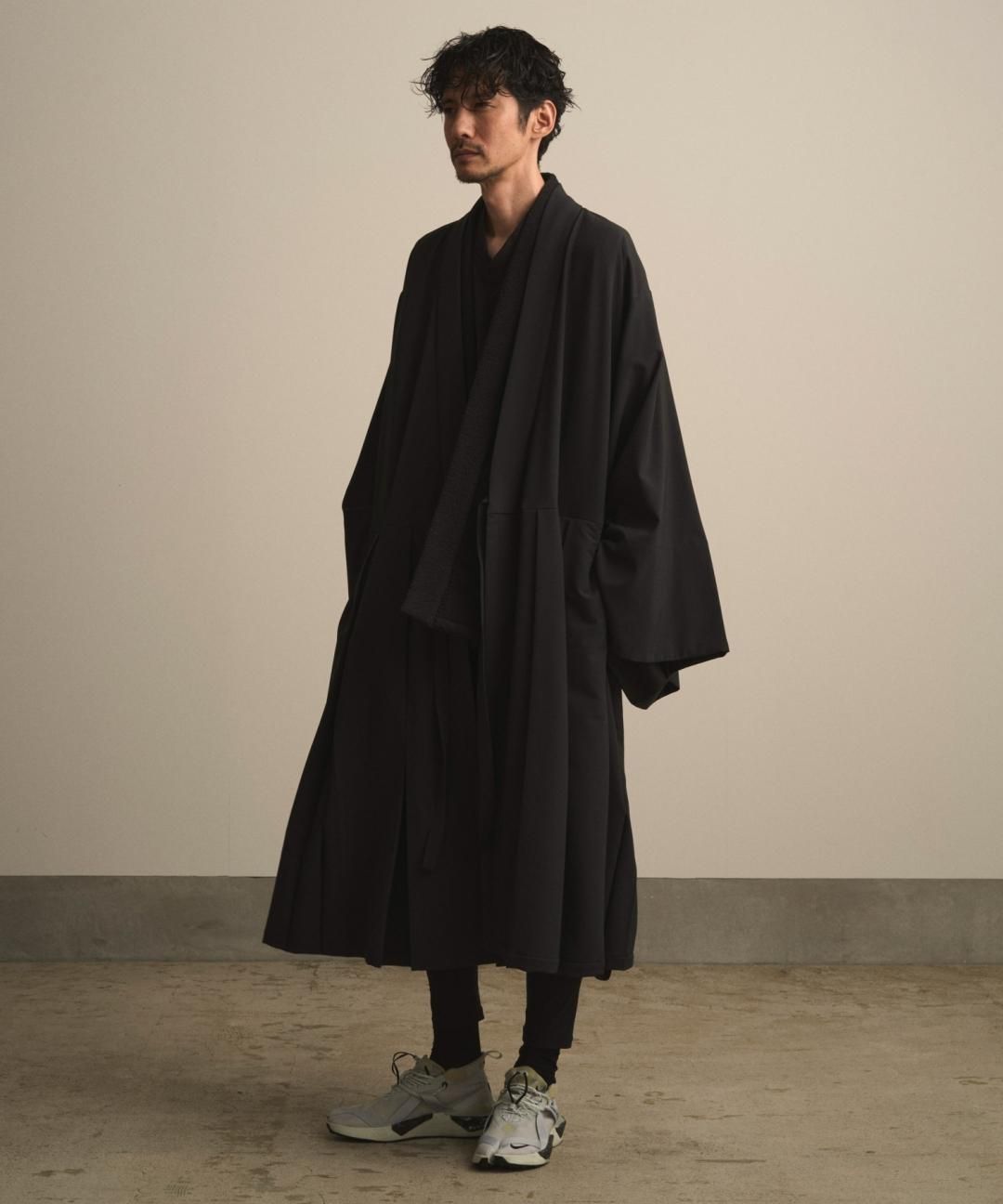 【PRE-ORDER】WAROBE / HOUI COAT TECH / BLACK photo