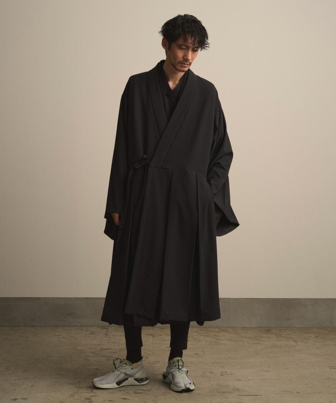 【PRE-ORDER】WAROBE / HOUI COAT TECH / BLACK photo