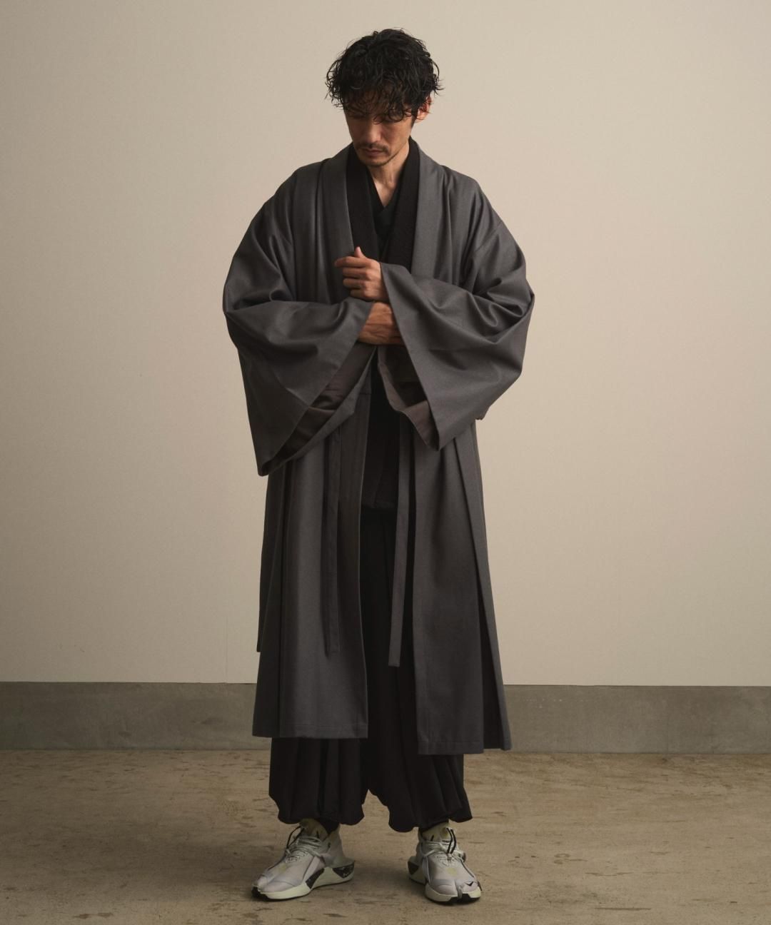 【PRE-ORDER】WAROBE / HOUI COAT / DARK GRAY photo