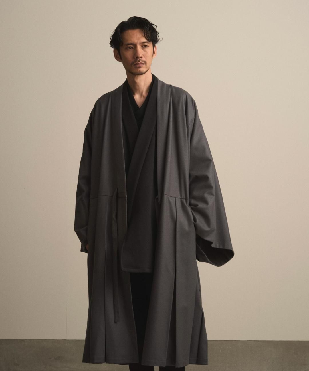 【PRE-ORDER】WAROBE / HOUI COAT / DARK GRAY photo