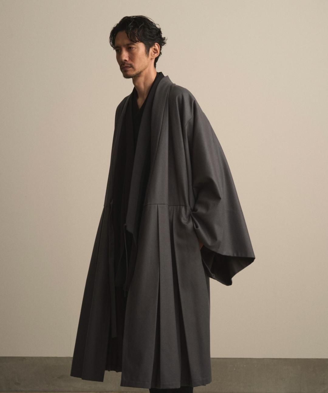 【PRE-ORDER】WAROBE / HOUI COAT / DARK GRAY photo