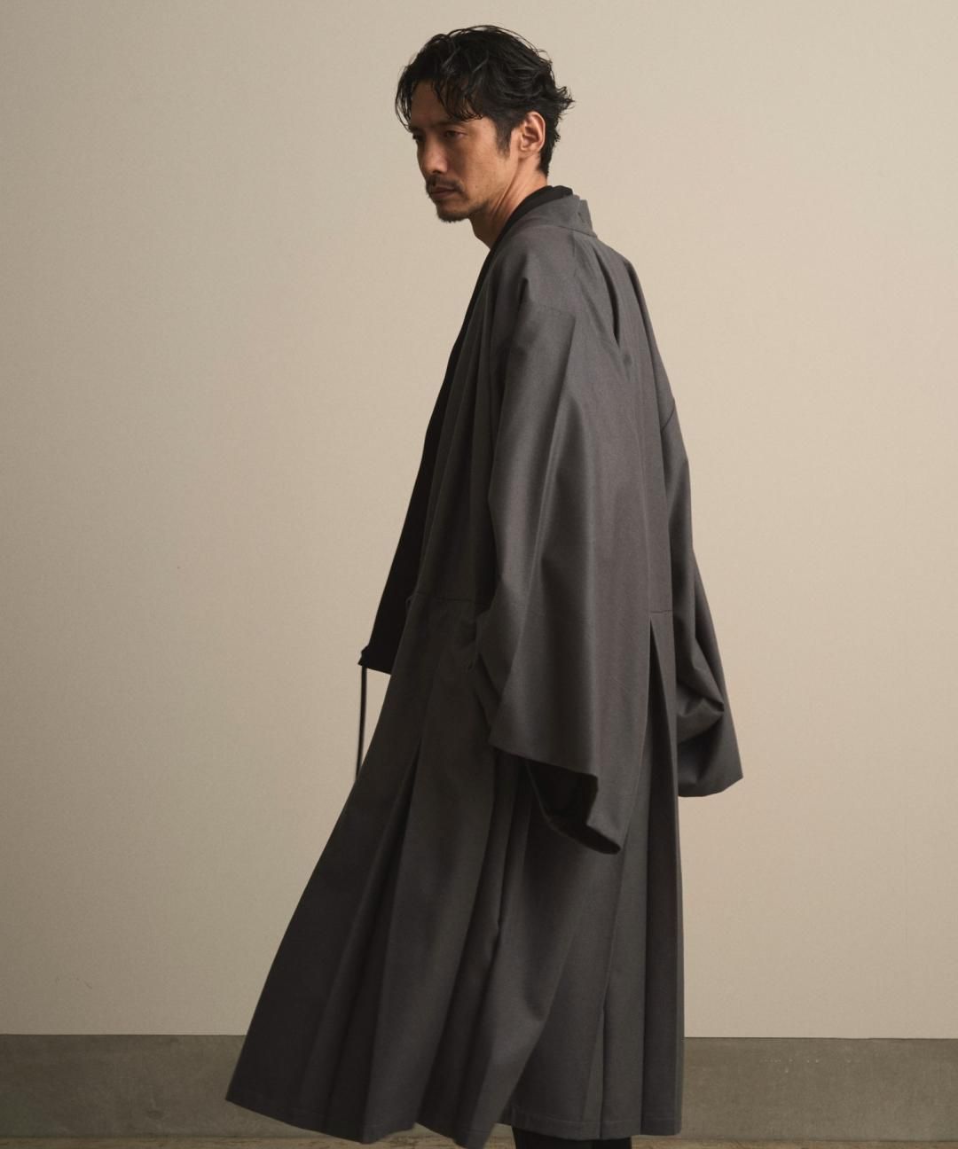 【PRE-ORDER】WAROBE / HOUI COAT / DARK GRAY photo