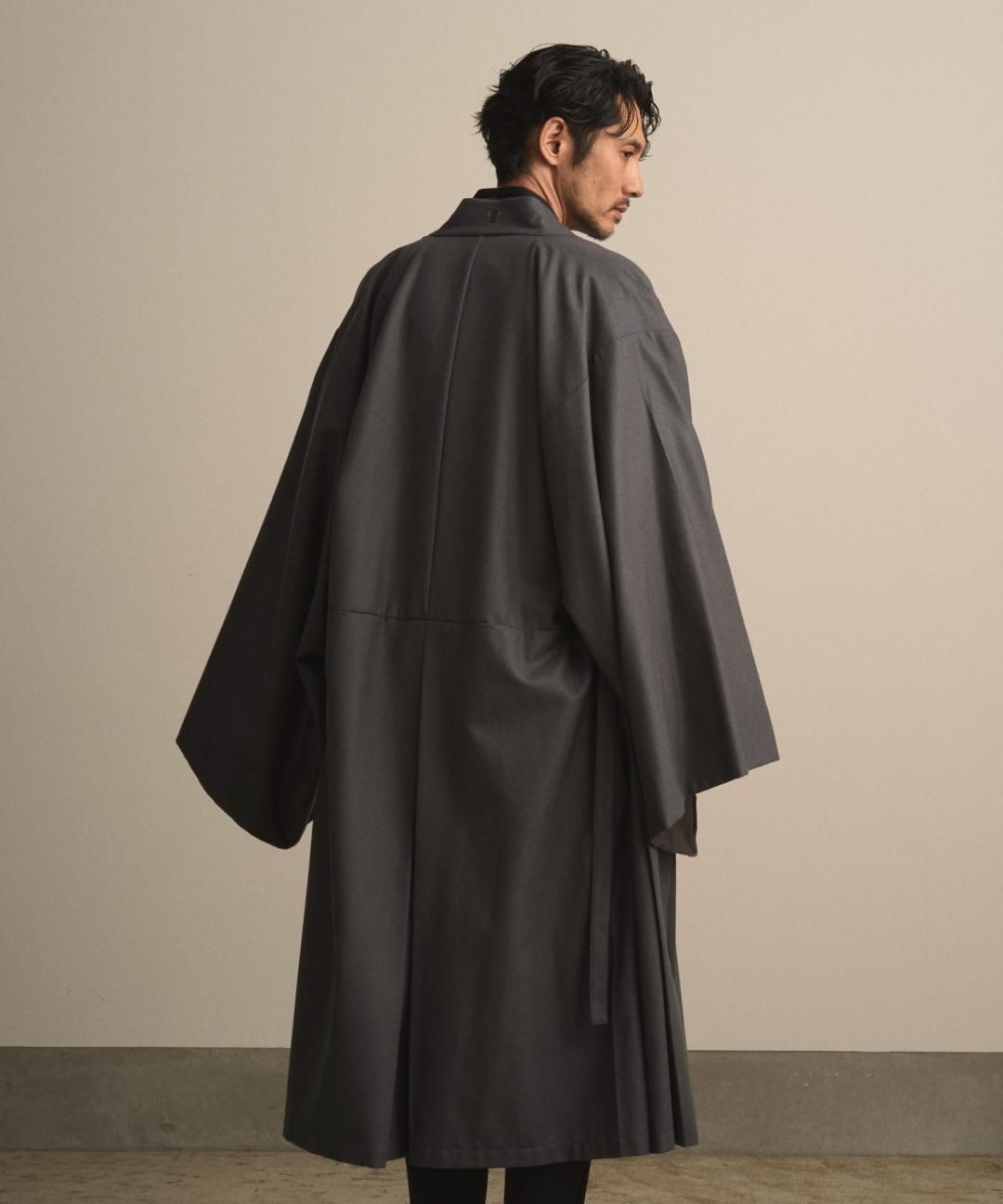 【PRE-ORDER】WAROBE / HOUI COAT / DARK GRAY photo