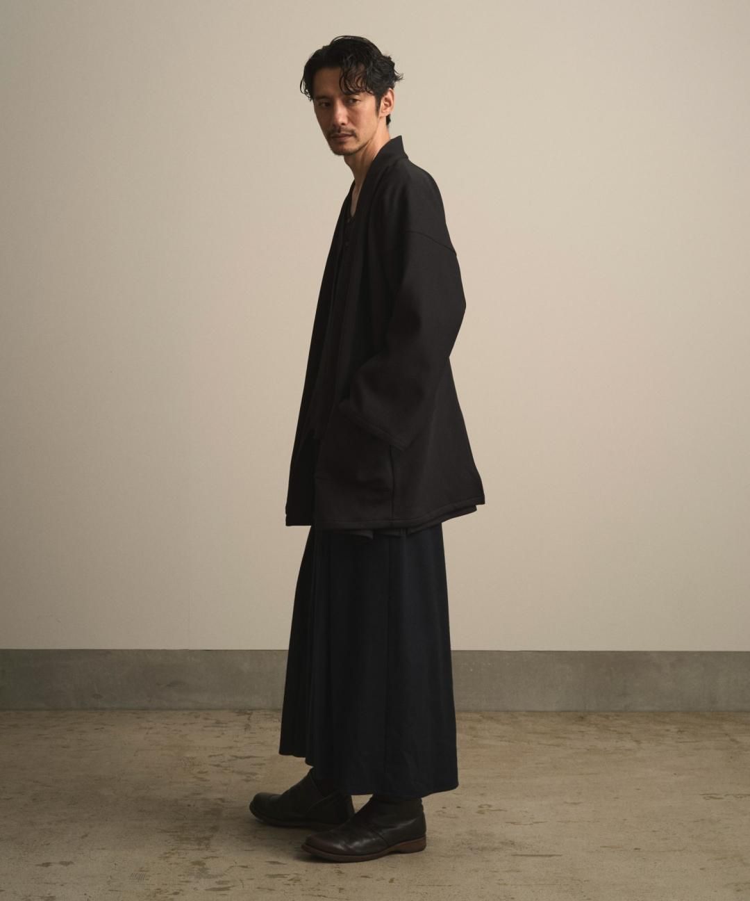 【PRE-ORDER】WAROBE / WOOL CORDURA EASY HAKAMA / DARK NAVY photo