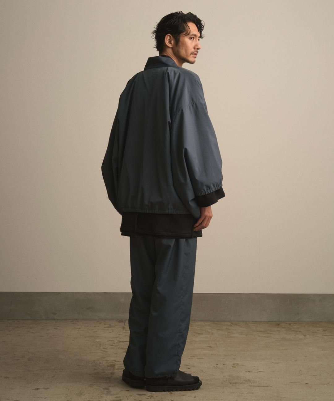 【PRE-ORDER】WAROBE / WA RM UP SAMUE PANTS / BLUE GRAY photo