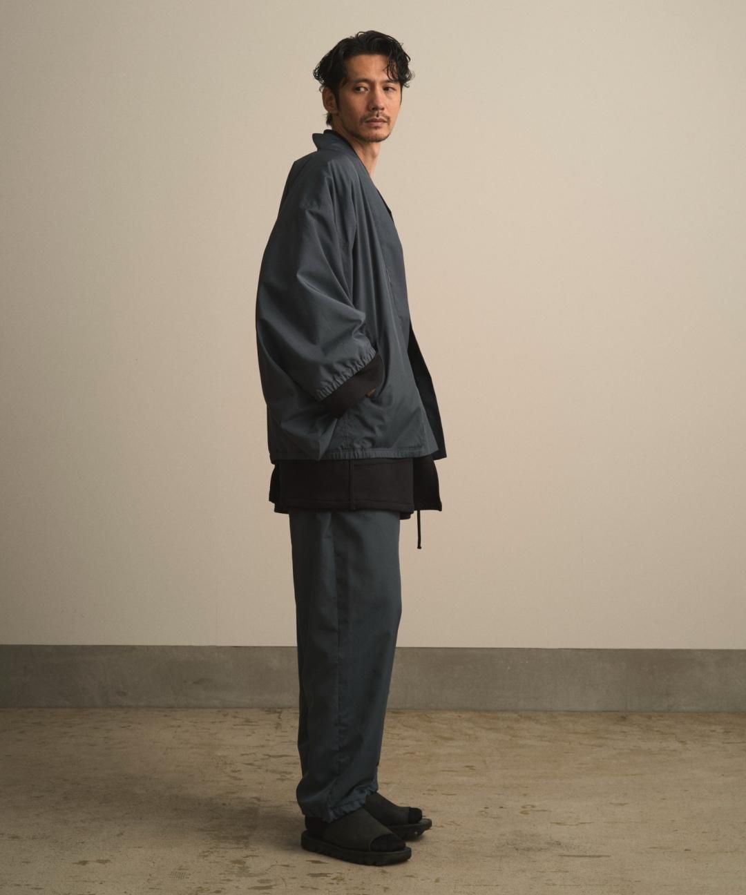 【PRE-ORDER】WAROBE / WA RM UP SAMUE PANTS / BLUE GRAY photo