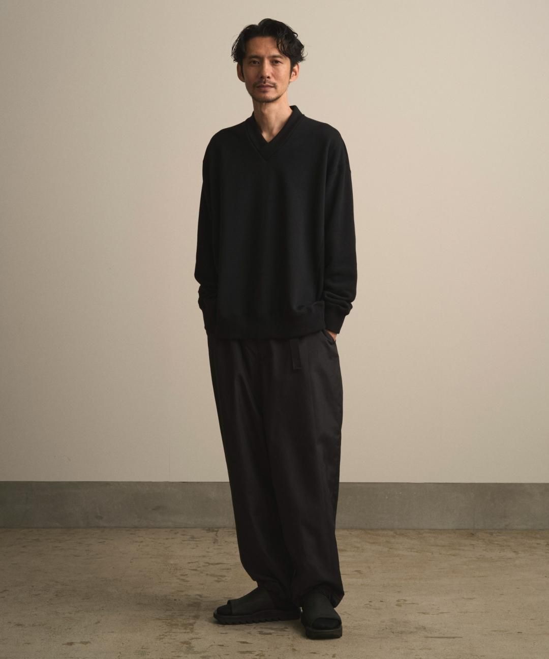 【PRE-ORDER】WAROBE / WA RM UP SAMUE PANTS / BLACK photo