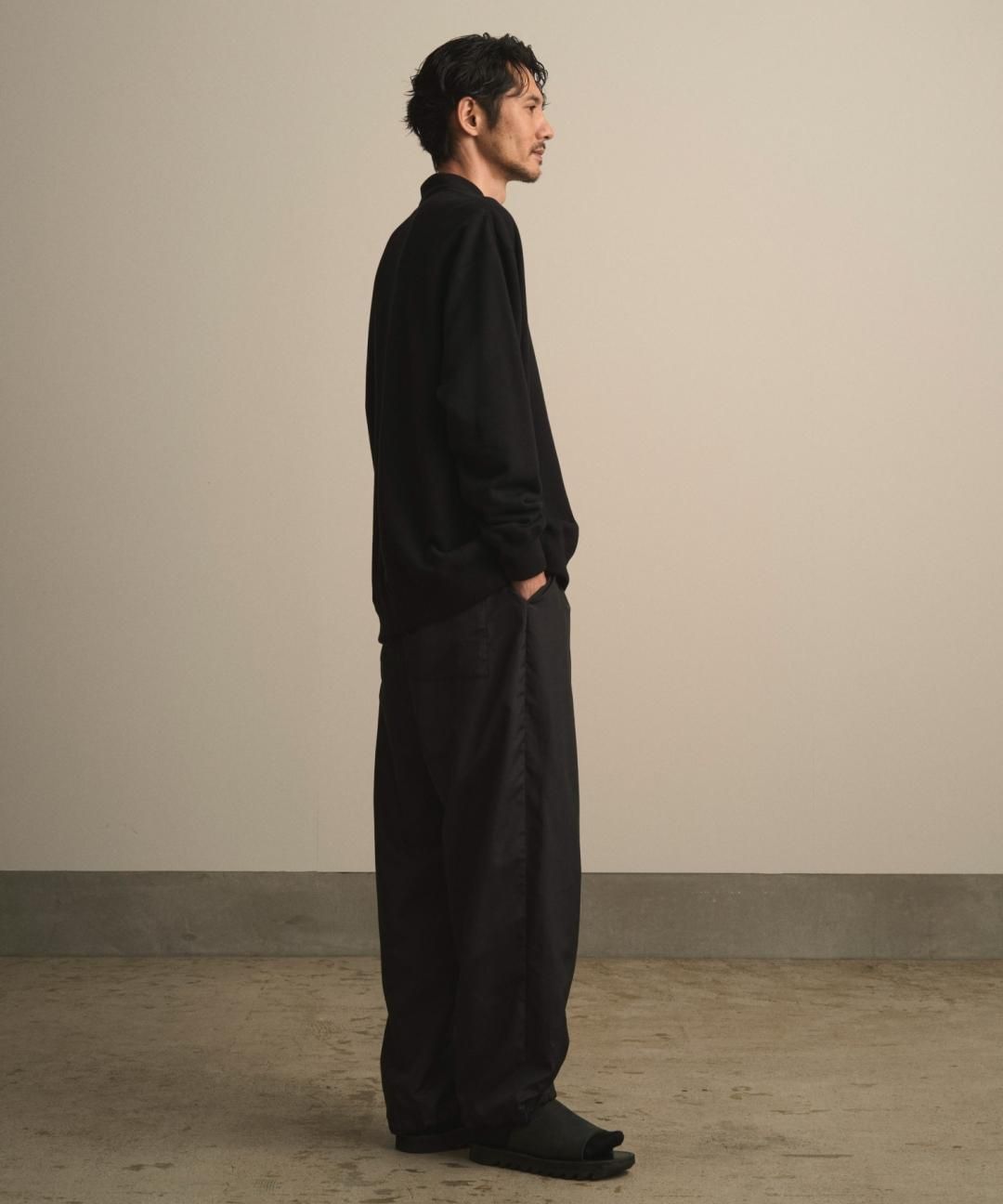 【PRE-ORDER】WAROBE / WA RM UP SAMUE PANTS / BLACK photo