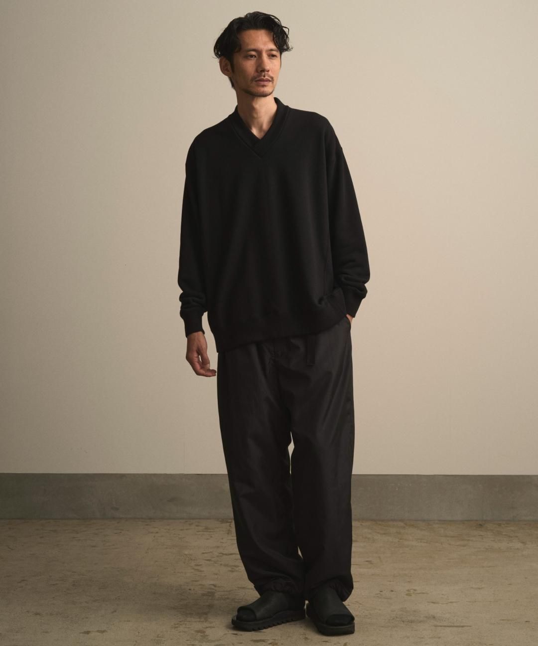 【PRE-ORDER】WAROBE / WA RM UP SAMUE PANTS / BLACK photo