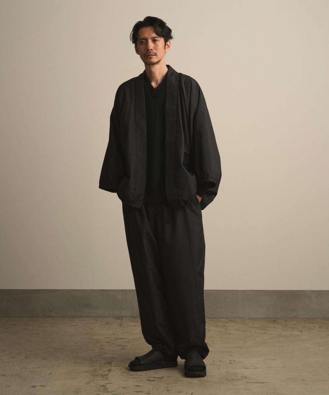 【PRE-ORDER】WAROBE / WA RM UP SAMUE PANTS / BLACK photo