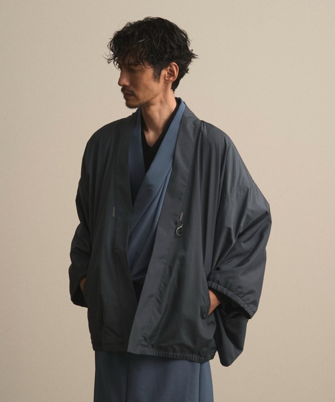 【PRE-ORDER】WAROBE / WA RM UP HAORI / BLUE GRAY photo