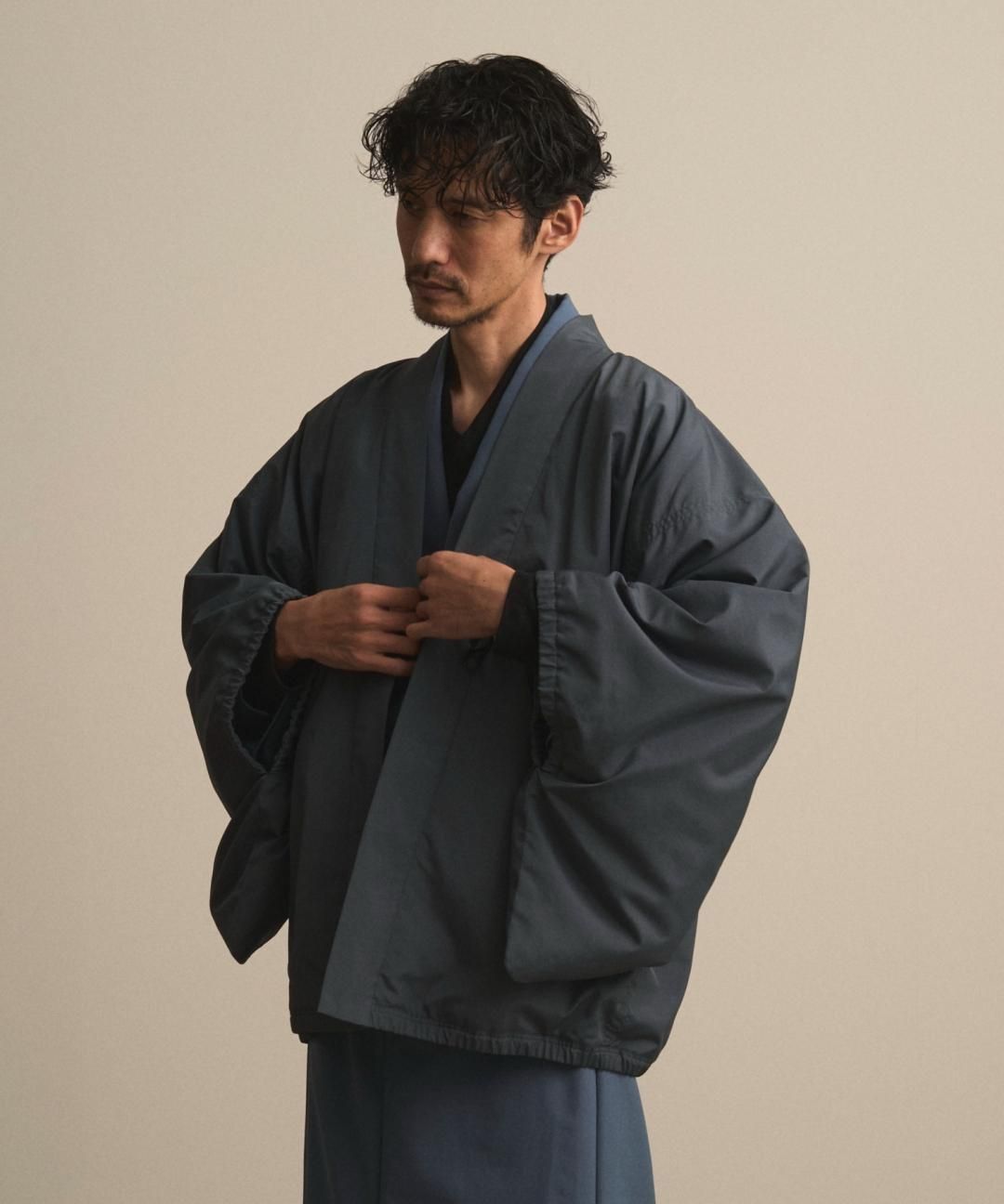 【PRE-ORDER】WAROBE / WA RM UP HAORI / BLUE GRAY photo