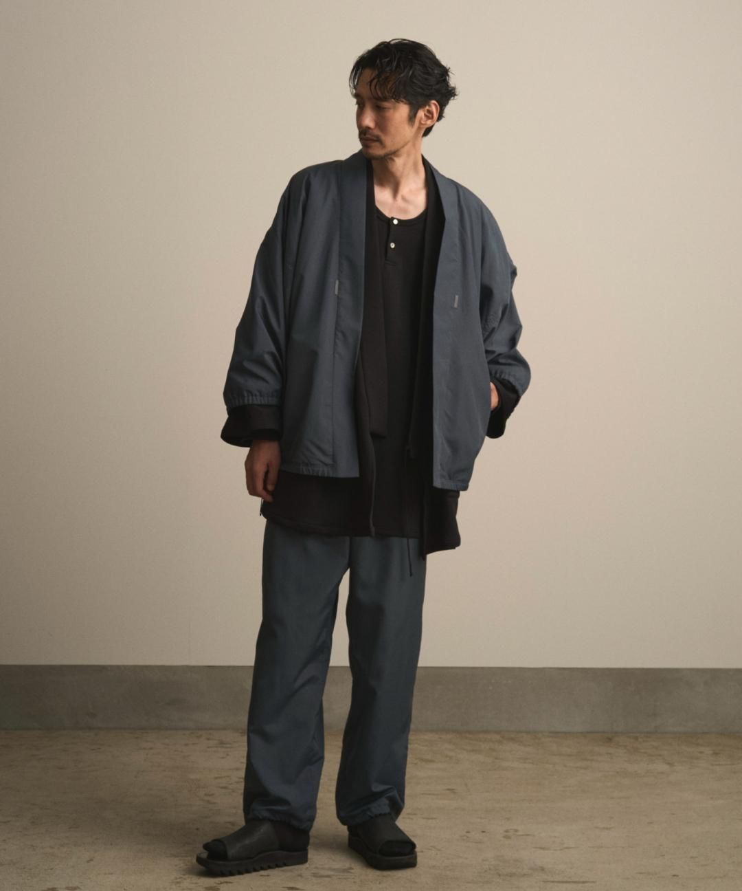 【PRE-ORDER】WAROBE / WA RM UP HAORI / BLUE GRAY photo