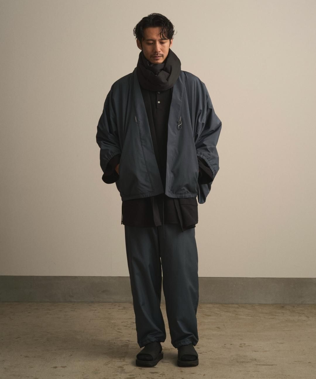 【PRE-ORDER】WAROBE / WA RM UP HAORI / BLUE GRAY photo