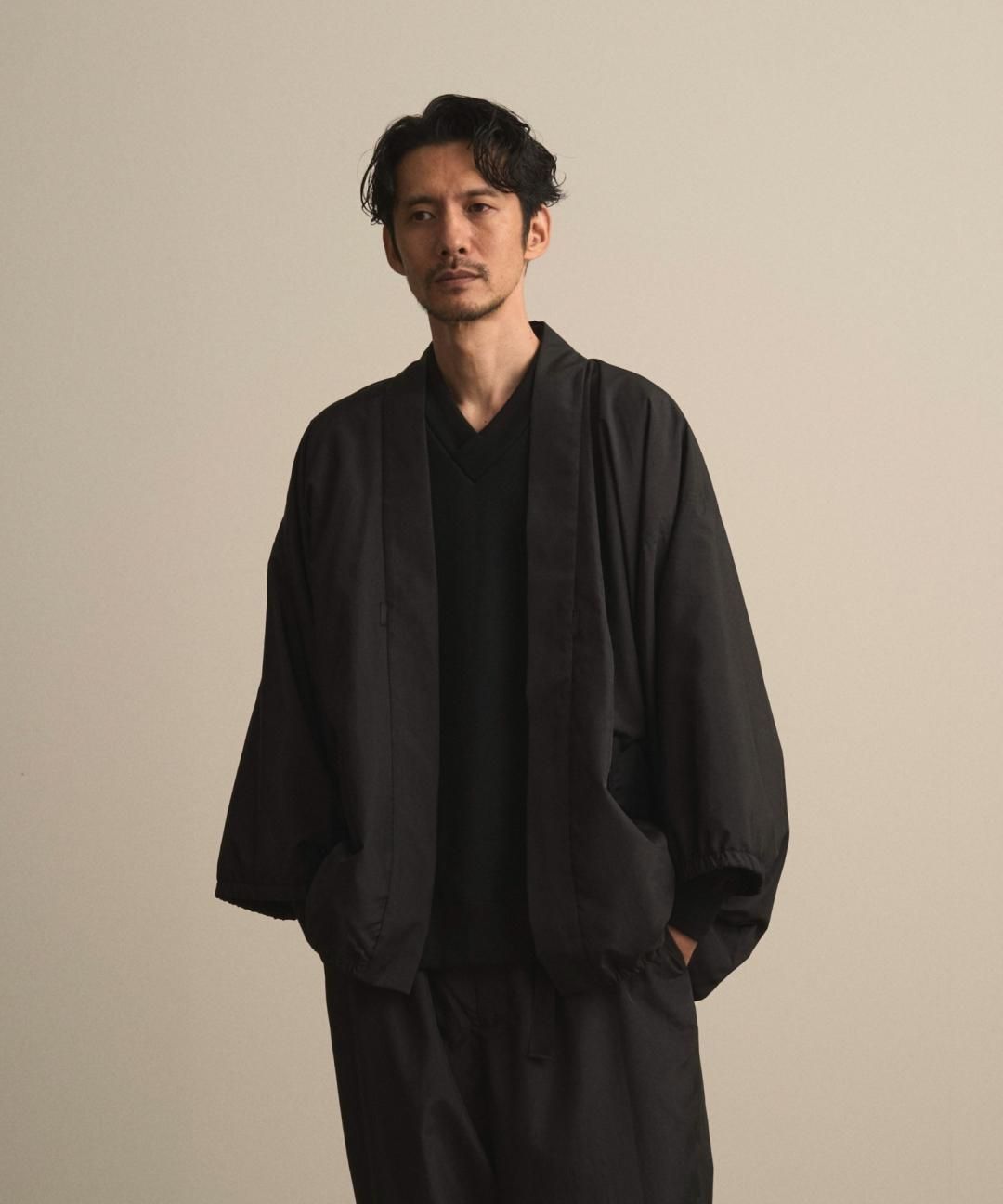 【PRE-ORDER】WAROBE / WA RM UP HAORI / BLACK photo