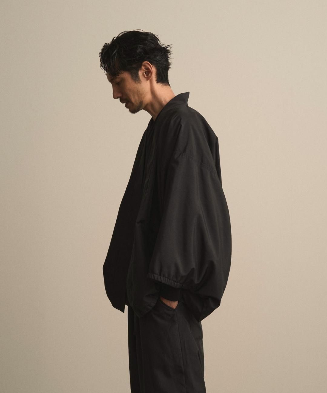 【PRE-ORDER】WAROBE / WA RM UP HAORI / BLACK photo