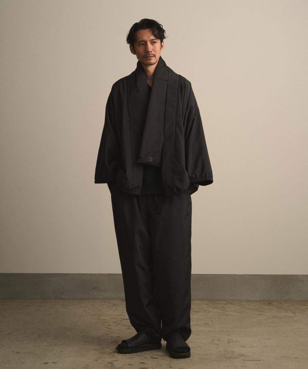 【PRE-ORDER】WAROBE / WA RM UP HAORI / BLACK photo