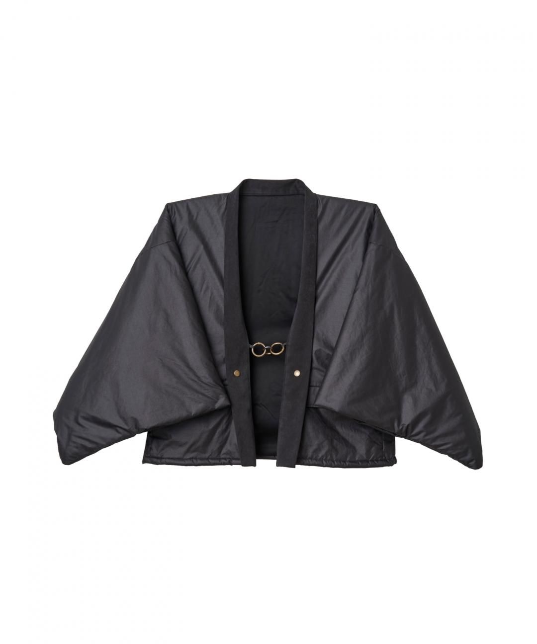 【PRE-ORDER】WAROBE / PUFFER HAORI / BLACK photo