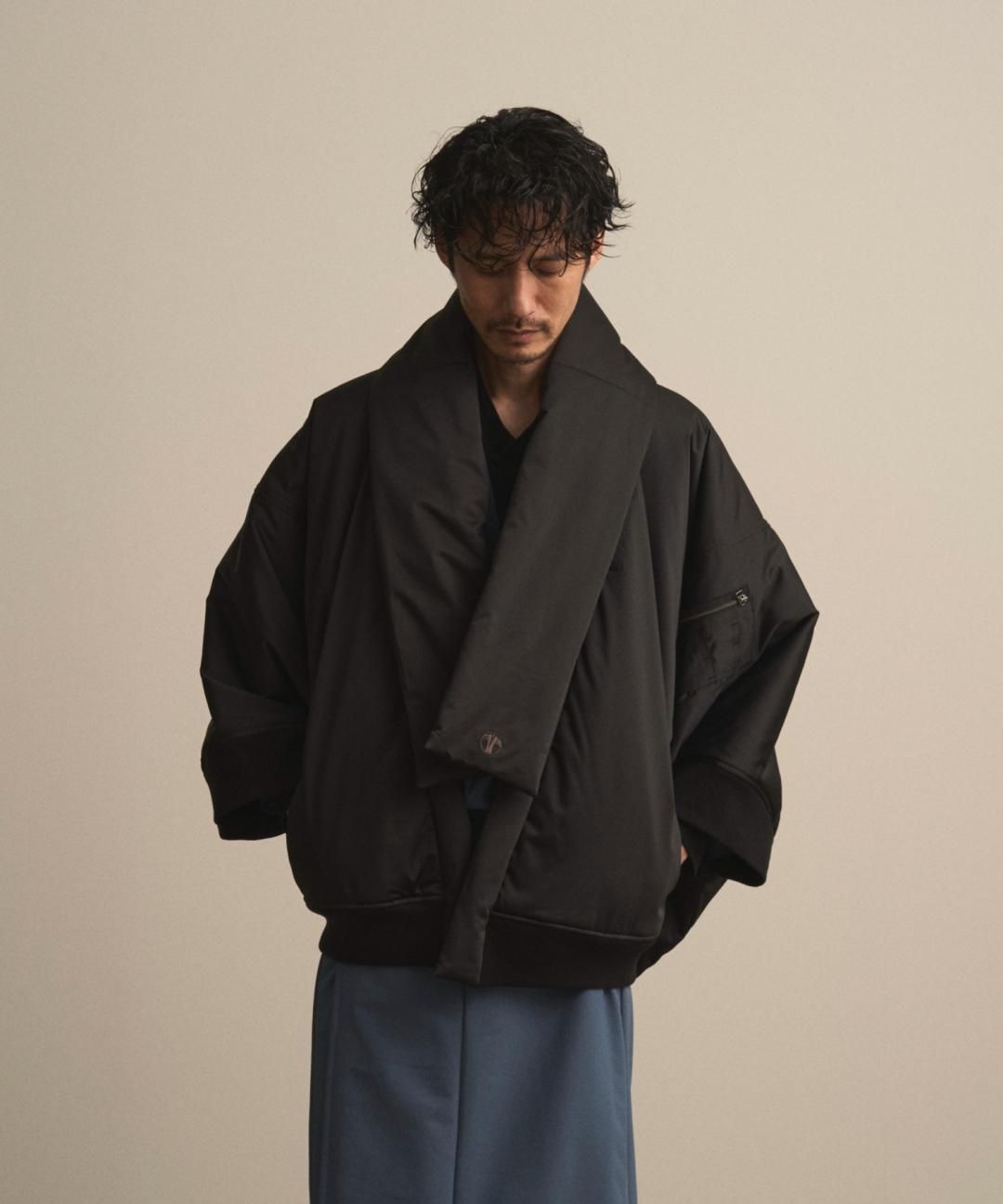 【PRE-ORDER】WAROBE / WA RM STOLE / BLACK photo