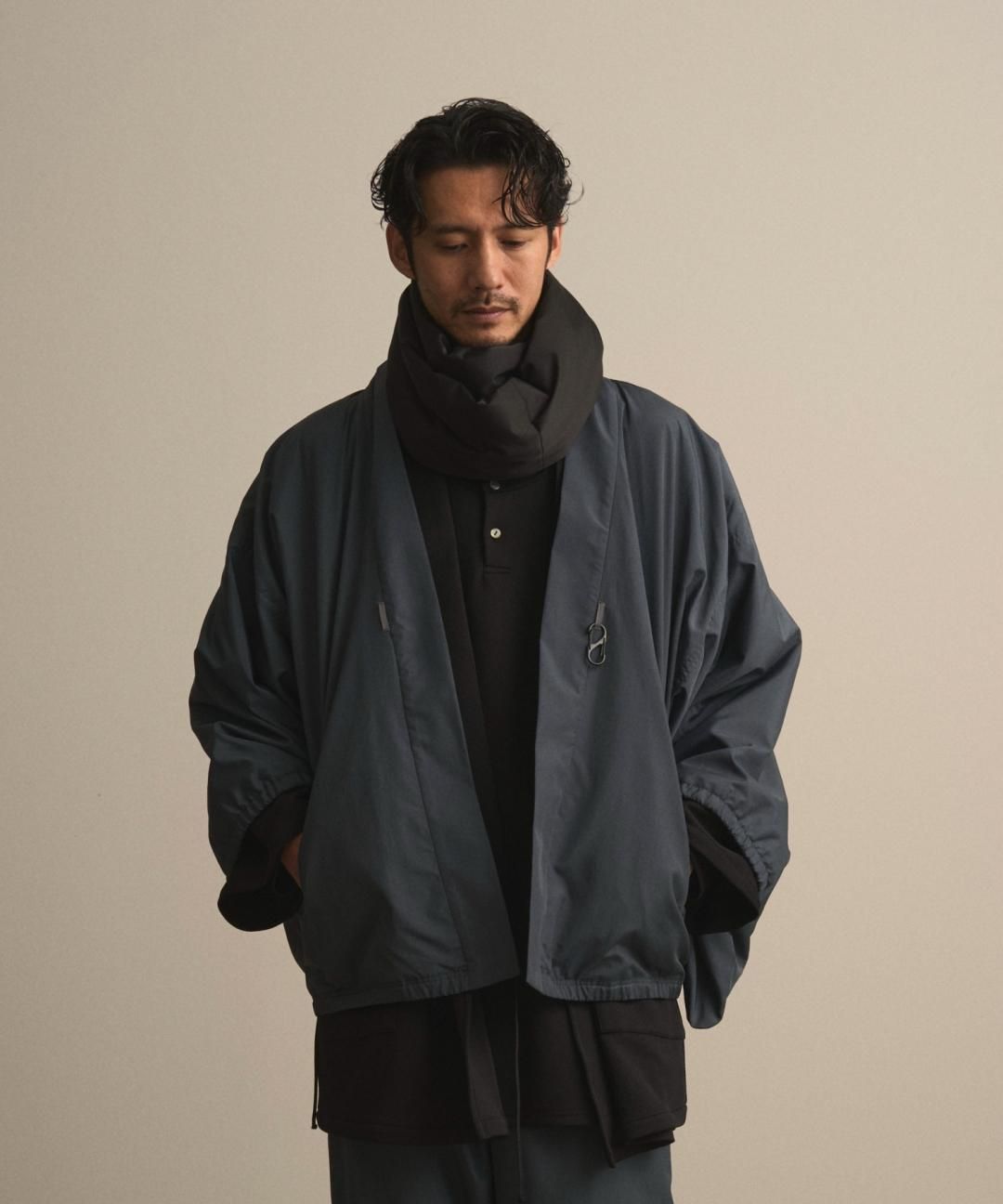 【PRE-ORDER】WAROBE / WA RM STOLE / BLACK photo