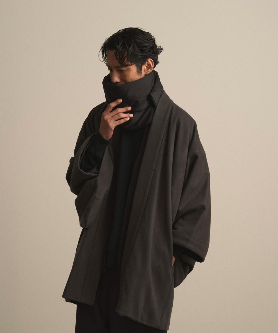 【PRE-ORDER】WAROBE / WA RM STOLE / BLACK photo