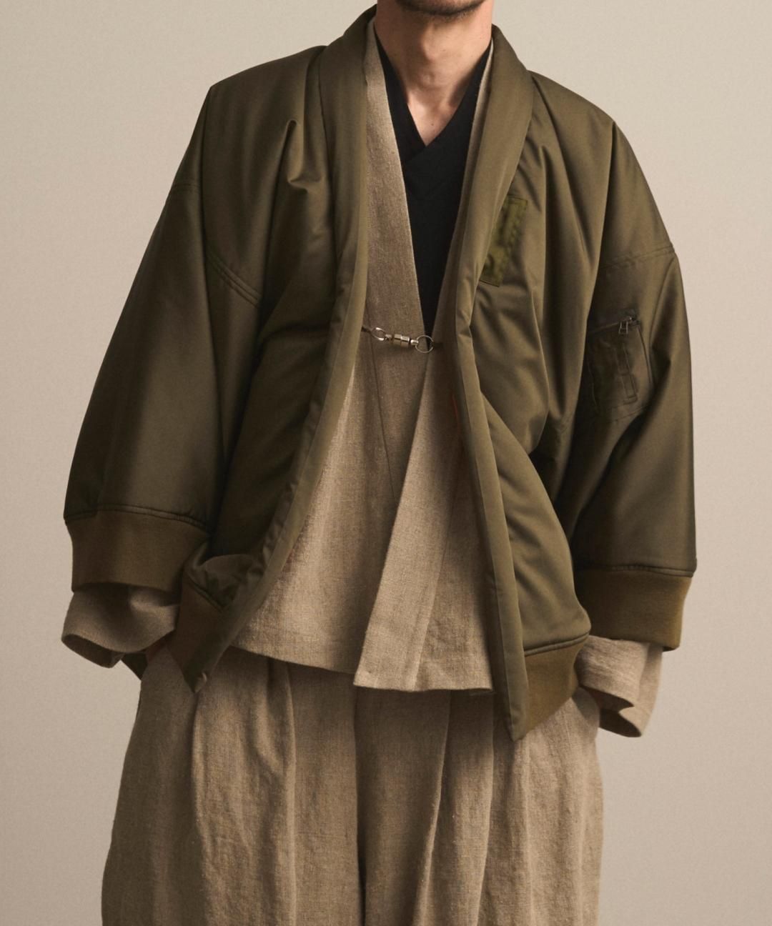 �ڽ���ꥢ���ƥ�1��2��12�� ŹƬ���ȯ���WAROBE / MA-1 HAORI / OLIVE DRAB photo