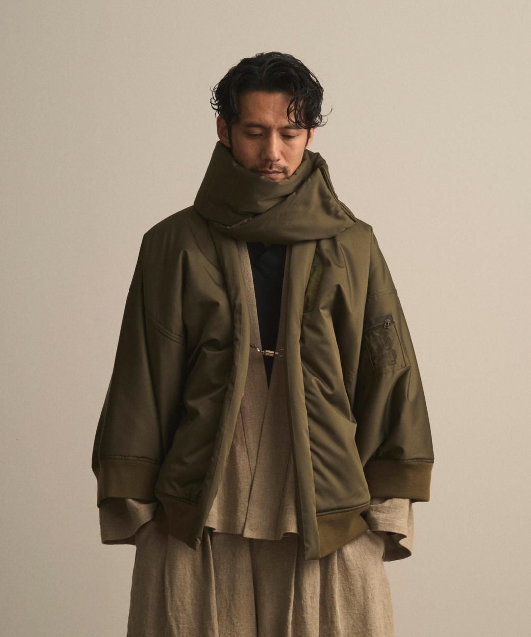 �ڽ���ꥢ���ƥ�1��2��12�� ŹƬ���ȯ���WAROBE / MA-1 HAORI / OLIVE DRAB photo