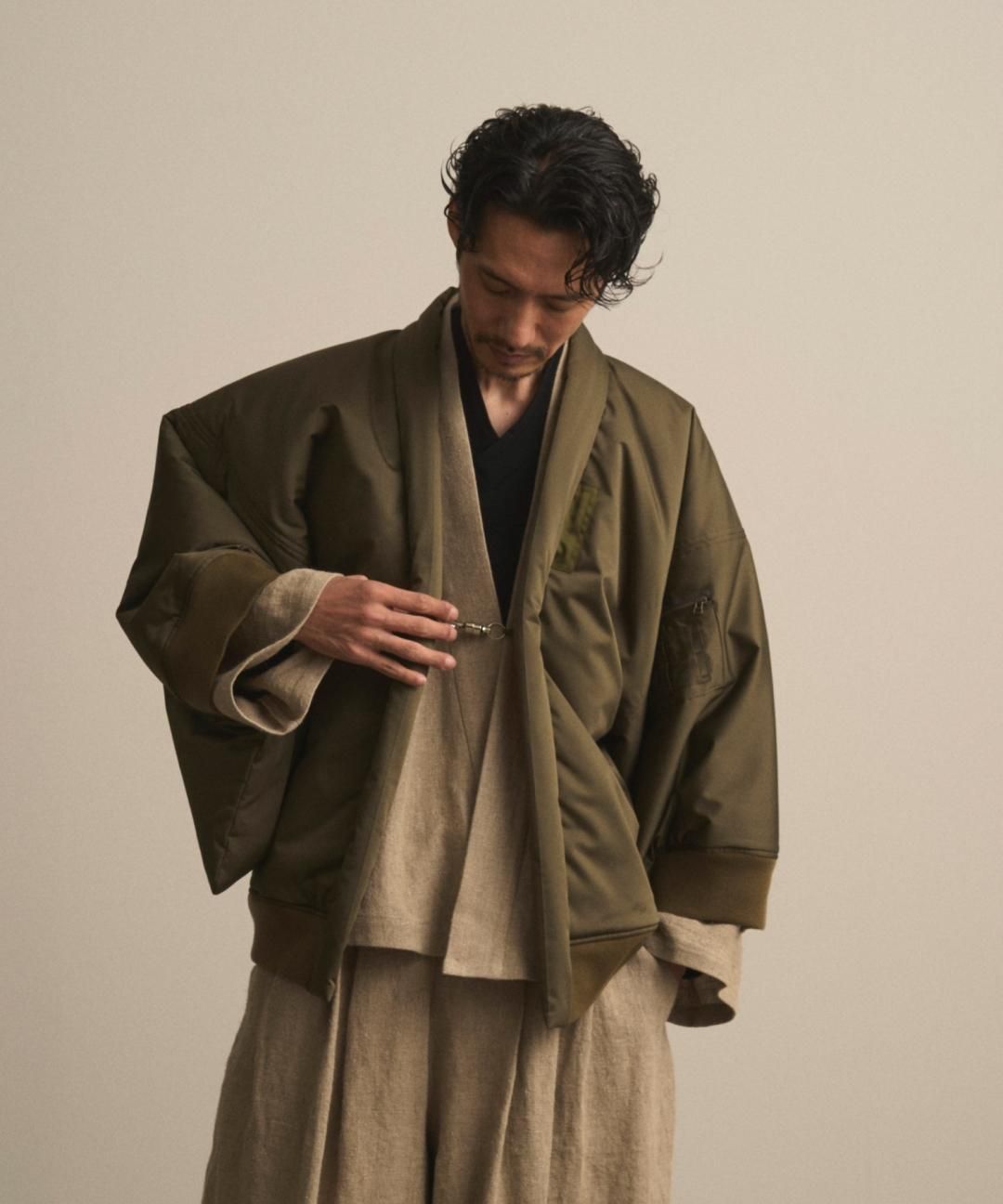 �ڽ���ꥢ���ƥ�1��2��12�� ŹƬ���ȯ���WAROBE / MA-1 HAORI / OLIVE DRAB photo