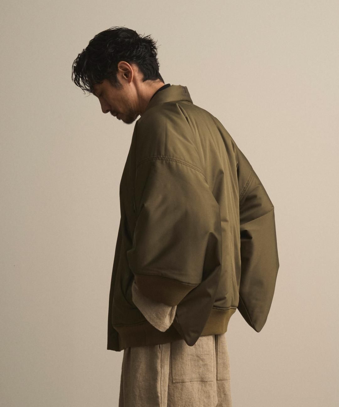 �ڽ���ꥢ���ƥ�1��2��12�� ŹƬ���ȯ���WAROBE / MA-1 HAORI / OLIVE DRAB photo