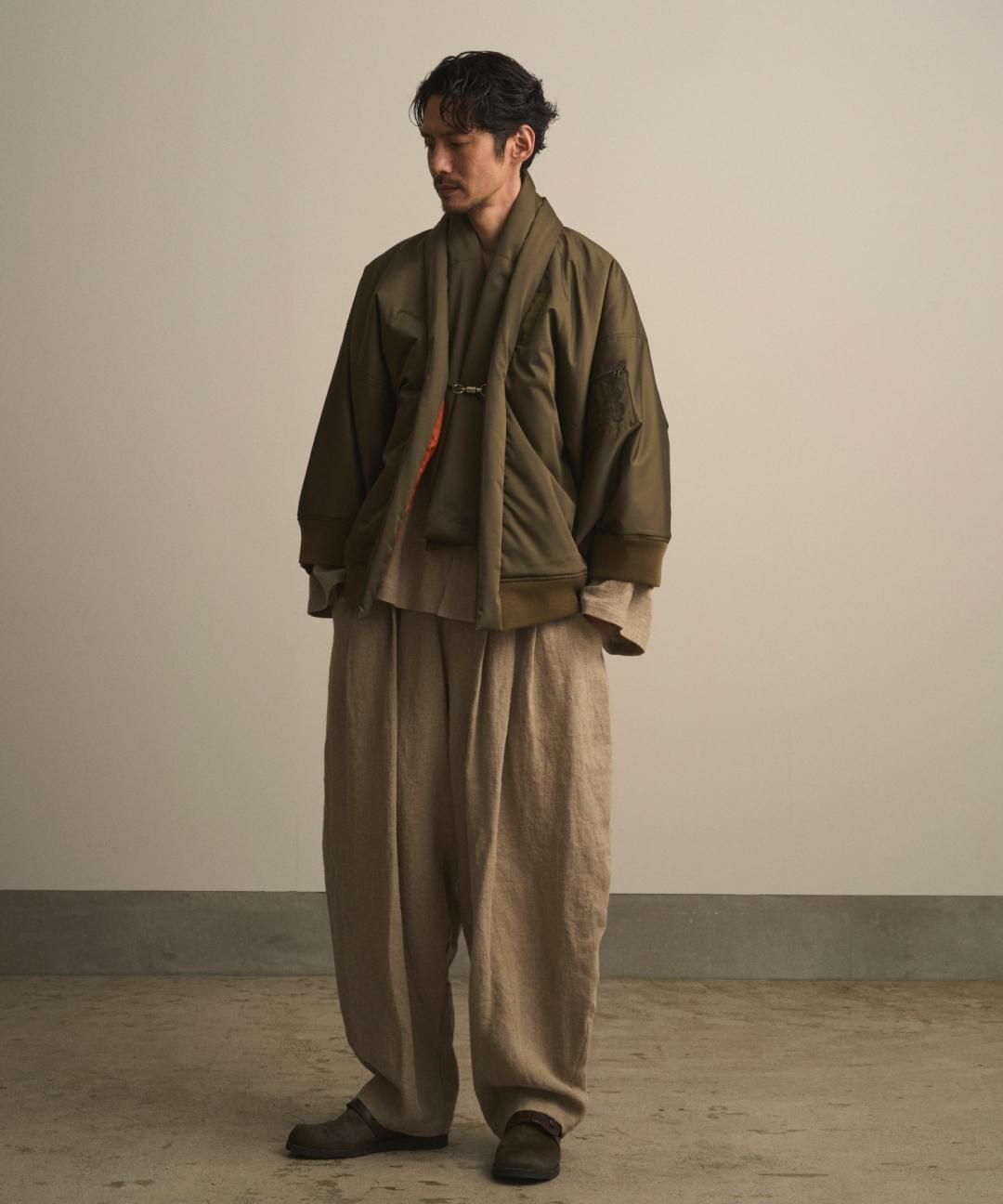 �ڽ���ꥢ���ƥ�1��2��12�� ŹƬ���ȯ���WAROBE / MA-1 HAORI / OLIVE DRAB photo