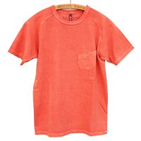 Nigel Cabourn - Basic T-Shirt<br>Pigment 顔料染 - オレンジ