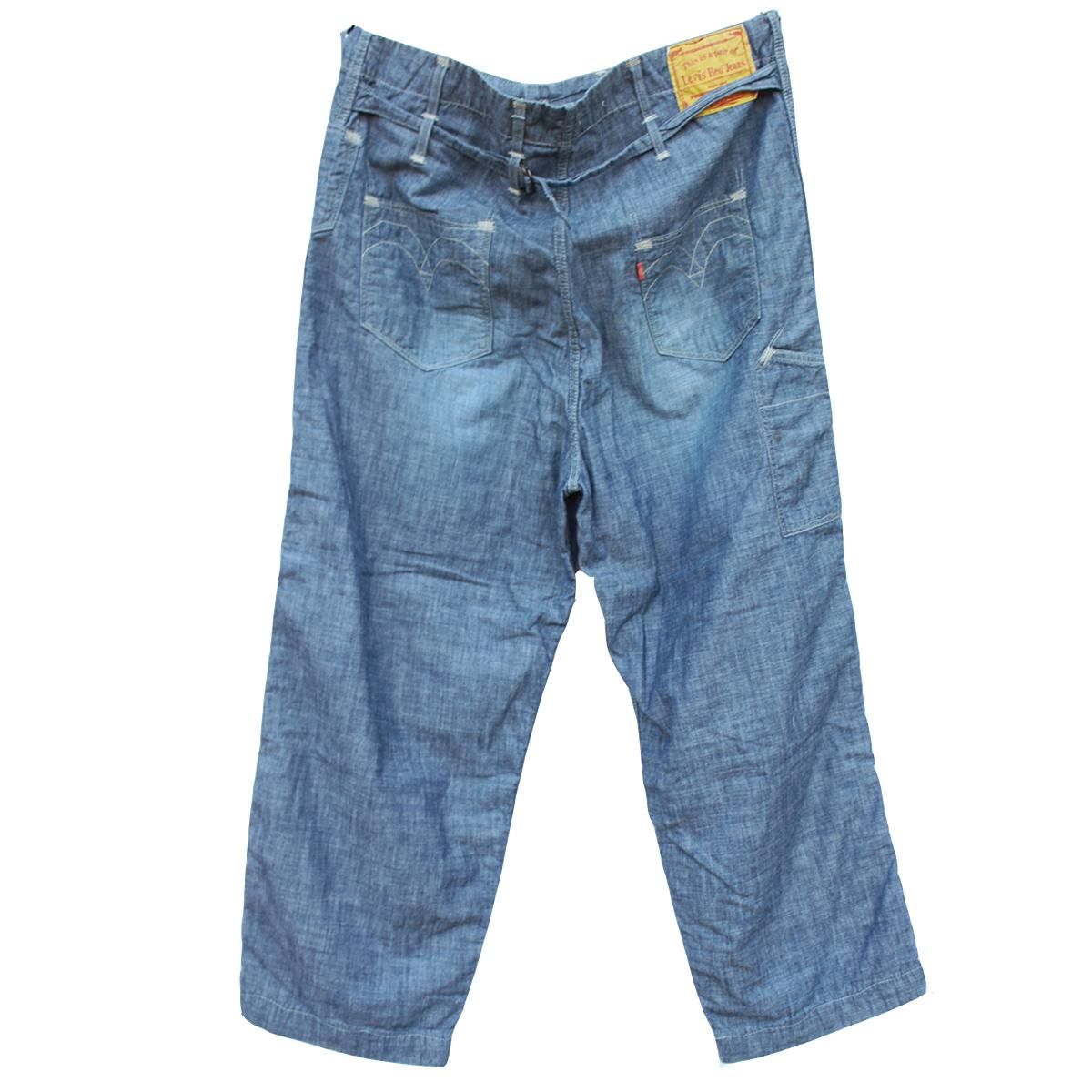 5,781円希少クロアチア製Levi'sRed★W34リーバイスレッド デニム バッファロー