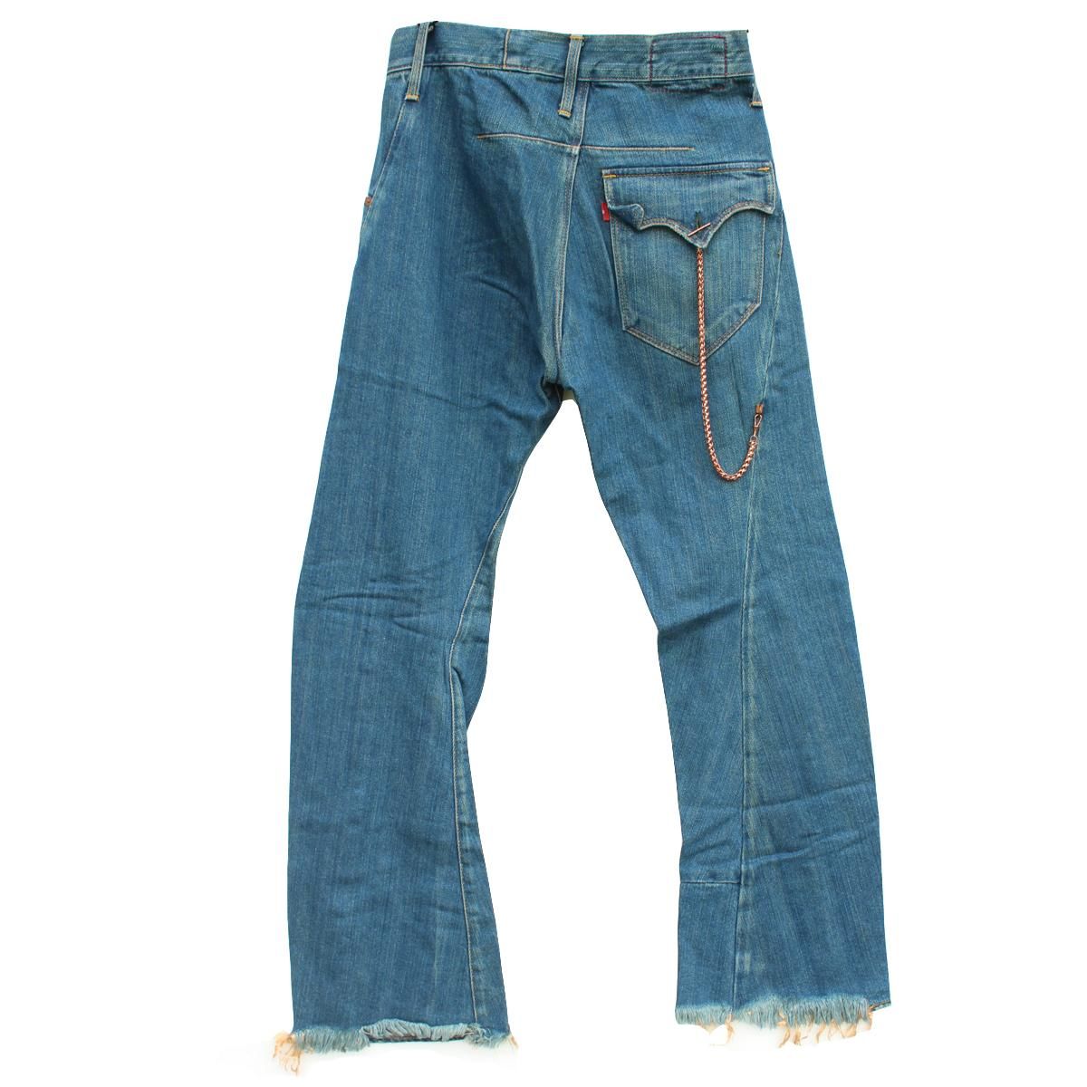 02 Levi's RED Guys Warped Boot Cut Jeans | labiela.com