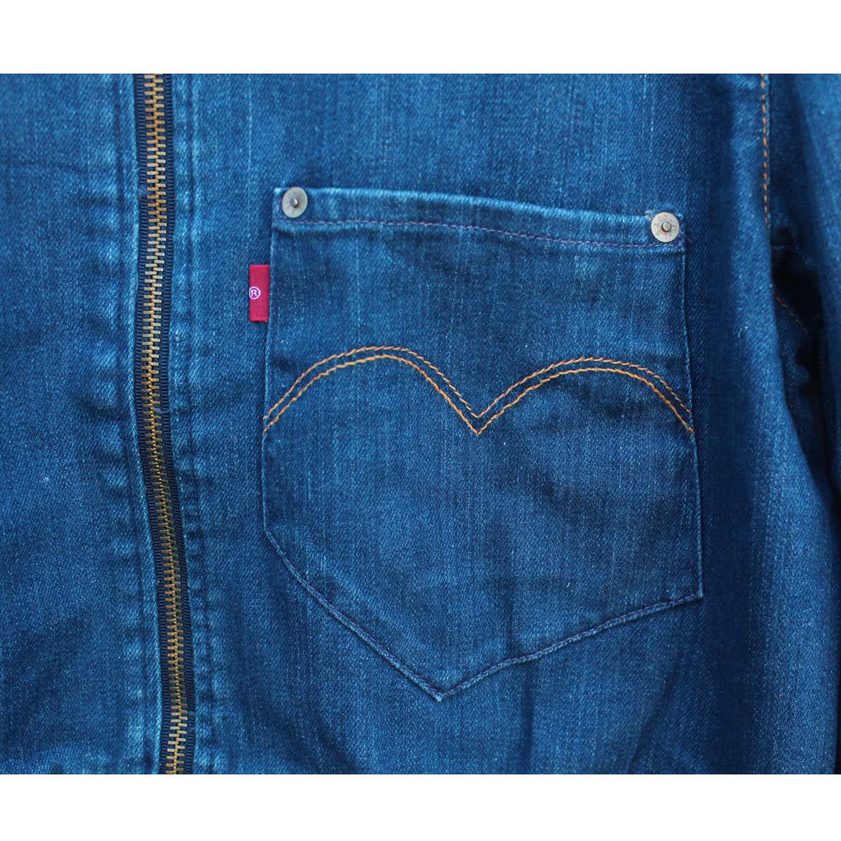 LEVI'S RED 2001AW Responsible-Irresponsible ショート丈デニム 