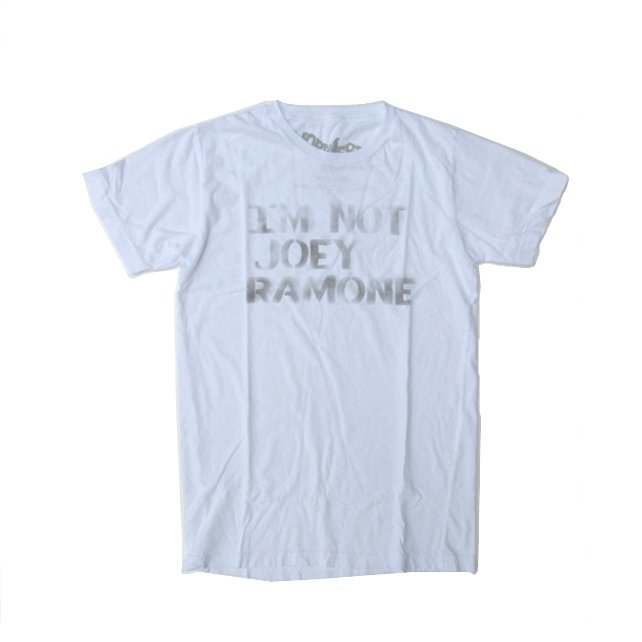 WORN FREE ジョーイラモーン/ラモーンズ I'm not Joey Ramone Tシャツ - PAVEMENT