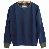 <img class='new_mark_img1' src='https://img.shop-pro.jp/img/new/icons24.gif' style='border:none;display:inline;margin:0px;padding:0px;width:auto;' /> SALE 20% OFF<p>Nigel Cabourn<p>Crew Neck Sweatshirt - The Army Gym<p>(ネイビー)