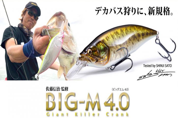 メガバス (Megabass)BIG-M 4.0 (ビッグエム 4.0) - WindySide 