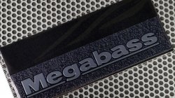 METALICK STICKER 10cm Megabass