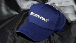 Megabass フィールドキャップ ネイビー/シルバー