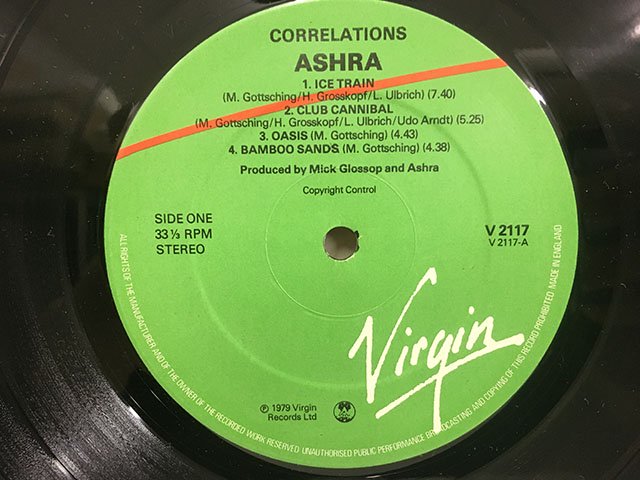 Ashra / Correlations - BambooMusic 通販/買取ジャズレコード