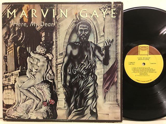 高品質 【LPレコード、見本盤】Marvin Gaye Here my -「マーヴィンゲイ 