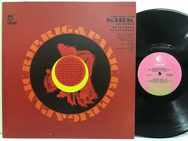 Roland Kirk / Rip Rig u0026 Panic ls86027 - BambooMusic 通販/買取ジャズレコード