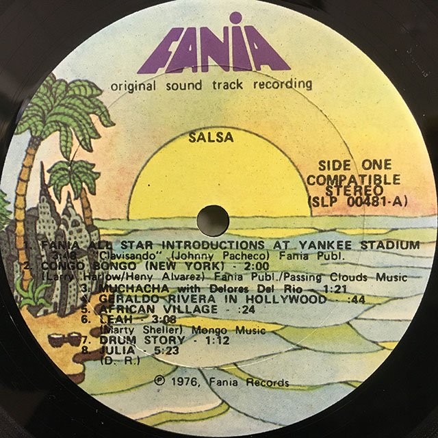 Fania All Stars / OST Salsa - レコード通販BambooMusic