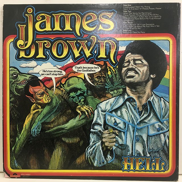 ☆即決 James Brown / Hell pd2-9001 d1615 米オリジナル Coldblooded