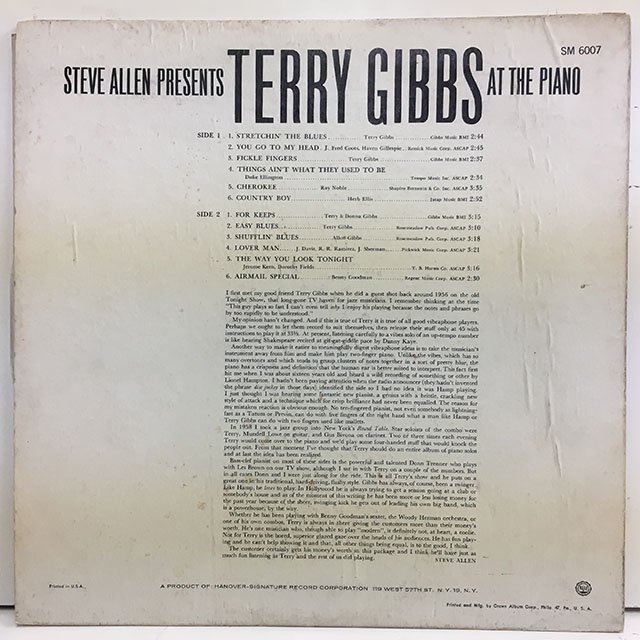ジャズレコードセットTerry Gibbs At The Piano etc. - 洋楽