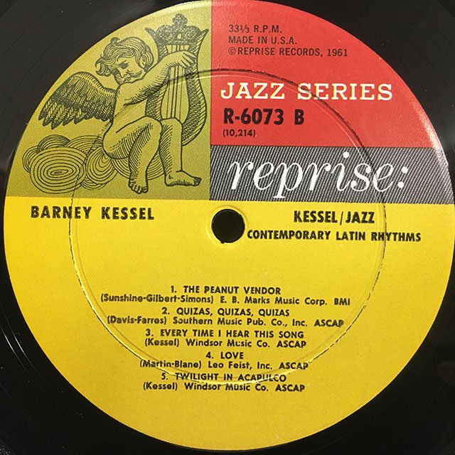 2022福袋】 バーニーケッセル Barney Kessel レコード LP jazz 洋楽