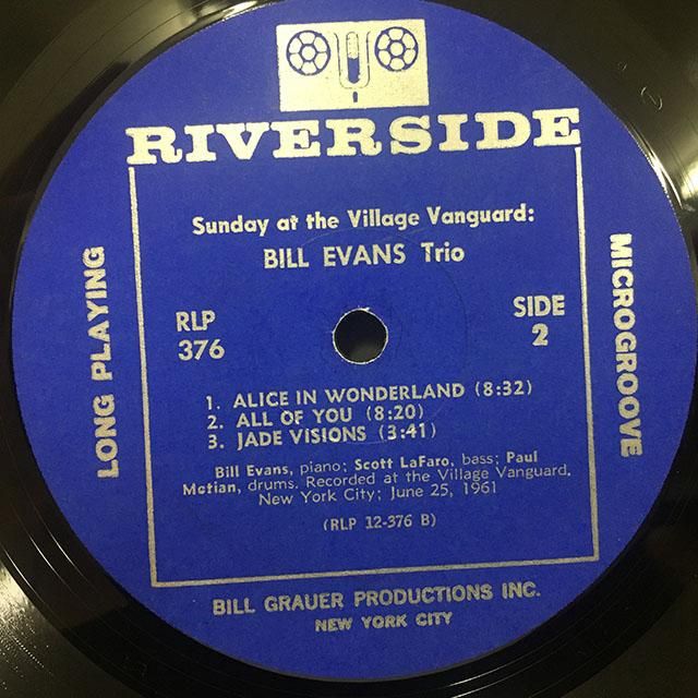 LP(レコード)ビル・エヴァンス ワルツ・フォー・デビー(7インチ