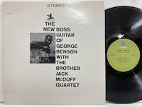 George Benson Jack McDuff / the New Boss Guitar prt7310 ◎ 大阪